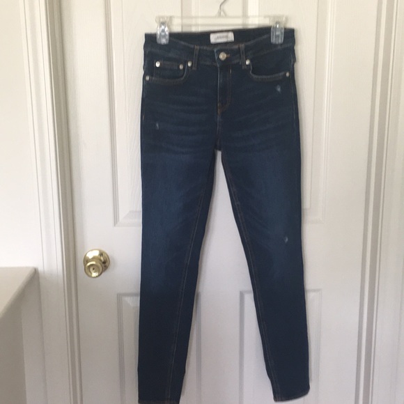 Zara Premium Denim Collection Jeans; size 6 - Picture 1 of 8